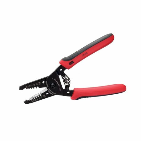 AMERICAN IMAGINATIONS Unique Red-Black Radial Cutter Stainless Steel AI-37285